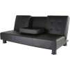 Julia Convertible Futon Sofa Bed with Drink Holder