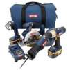 Ryobi 18-Volt ONE+ Ni-Cad Battery 4-Tool Super Combo Kit