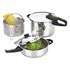 Fagor Duo 5-pc. Stainless Steel Pressure Cooker Set