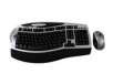 Microsoft BX200004 Silver & Black Wireless Ergonomics Keyboard + Mouse