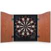 Halex Alpha LCD Electronic Dartboard with Wood Cabinet