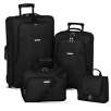 Protege 4 Piece Value Luggage Set Black