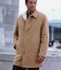 Three-Quarter Twill Car Coat