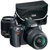 Nikon D40 Digital SLR Camera + 18-55mm Lens + 55-200mm Lens + Gadget Bag