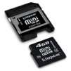 Kingston 4GB miniSD High Capacity (miniSDHC) - Class 4