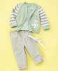 First Impressions Baby Boy 3-Piece Cardigan and Pant Set