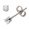14k White/Yellow Gold 1/8-ct. T.W. Diamond Stud Earrings