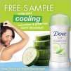Free Sample of Dove Go Fresh Cool Essentials Deodorant