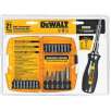 DeWalt Heavy Duty 21-Piece Set with Translucent Case and FREE Screwdriver and Torx Bit