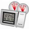 Atomic Projection Desk Clock with Outside Temperature