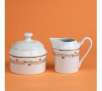 Martha Stewart Everyday Golden Wreath Sugar & Creamer Set