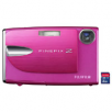 Fuji Photo Film FinePix Z20fd Pink 10.0 MP 3X Zoom Digital Camera with 2 GB Standard SD Memory Card Bundle