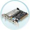 SABRENT Video Capture / FM Radio TV Tuner PCI Card with & Remote Control