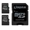 Kingston Twin Pack - 2 x 2GB microSD card w/ SD adapter