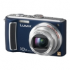 Panasonic Lumix DMC-TZ5A Blue 9.1 MP 10X Zoom Digital Camera