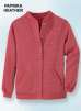 Solid Knit Fleece Jacket