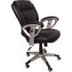 True Seating Concepts Black Puresoft Manager's Chair with Eagle Base