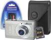 Canon SD790IS Silver PowerShot ELPH Camera with Case, Memory Card and Extra Battery