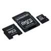 Kingston 8GB microSDHC Class 4 w/2 Adapters