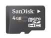 SanDisk 4GB Micro SDHC Flash Card - SDSDQ-4096-A11M