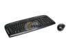 Logitech EX 110 Black USB + PS/2 Standard Cordless Desktop Keyboard & Mouse Kit