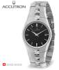 Accutron by Bulova 26B13 Lucerne Collection Swiss Made Stainless Steel Black Dial Mens Watch