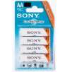 Sony 4-Cycle Energy Blue AA 2000mAh Ni-MH Rechargeable Batteries