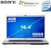 Sony VAIO VGN-FW246J/B 16.4" Laptop: Core 2 Duo 2GHz, 4GB RAM, 250GB Hard Drive, Vista Premium