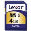 Lexar 4 GB Secure Digital High Capacity (SDHC) Memory Card