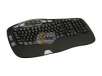 Recertified: Logitech 920-000325 Black 102 Normal Keys 14 Function Keys USB Wired Ergonomics Wave Keyboard