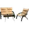 3 PC Loveseat, Chair and Table Set