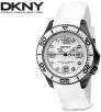 DKNY NY4405 Gunmetal Stainless Steel Textured Dial 200M Womens Diver Watch