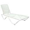 Garden Treasures Aluminum Strap Chaise Lounge Patio Chair