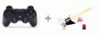 DualShock 3 Wireless Controller for PS3 + Free FrontMan Wireless Guitar
