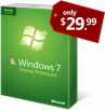 Microsoft Windows 7 Home Premium or Professional Upgrade for students