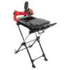 Husky 7 In. Wet Tile Saw with Laser and Stand