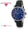 Swiss Legend 50032-03 Swiss Made Chronograph Sapphire Crystal Genuine Ostrich Strap 100M Mens Watch