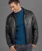 Tommy Hilfiger Jacket, Leather Bomber Jacket