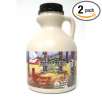 Coombs Family Farms Organic Grade B Syrup, 16-Ounce Bear Jugs (Pack of 2)