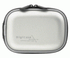 Silver EVA Hard Shell Camera Case with Shoulder Strap