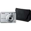 Sony Cyber-shot DSC-S930 Silver 3x Optical Zoom 10 MP Digital Camera with Case
