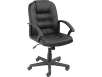 Staples Manilo Black Leather Manager's Chair