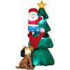 8' Tall Airblown Inflatable Santa's Great Escape