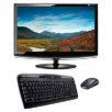 Samsung 2333SW 23-inch LCD Monitor w/ Logitech MK 300 Keyboard and Mouse