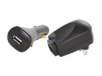 MEElectronics - USB Charger combo for iPod / iPhone (C101BK)