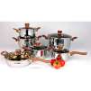 thumb 469408 Gourmet Chef 12 piece Covered Cookware Set for $43.99