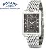 thumb 470405 Rotary GB02393/20 Gents Collection Gunmetal Brass Dial Miyota Movement Stainless Steel Mens Watch for $47