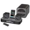 iHome iP51 Micro Speaker System for iPhone and iPod (Gun Metal)