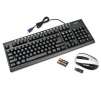 Micro Innovations 125-Key Multimedia Keyboard and 5-Button Wireless Laser Mouse