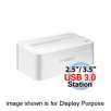 INEO I-NA317U Plus USB 3.0 ABS Plastic Docking Station White Retail